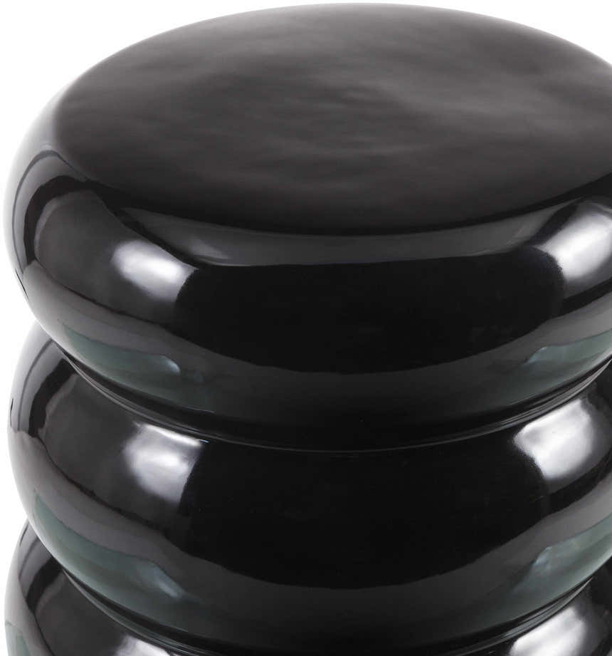 Makumbako Black Outdoor End Table