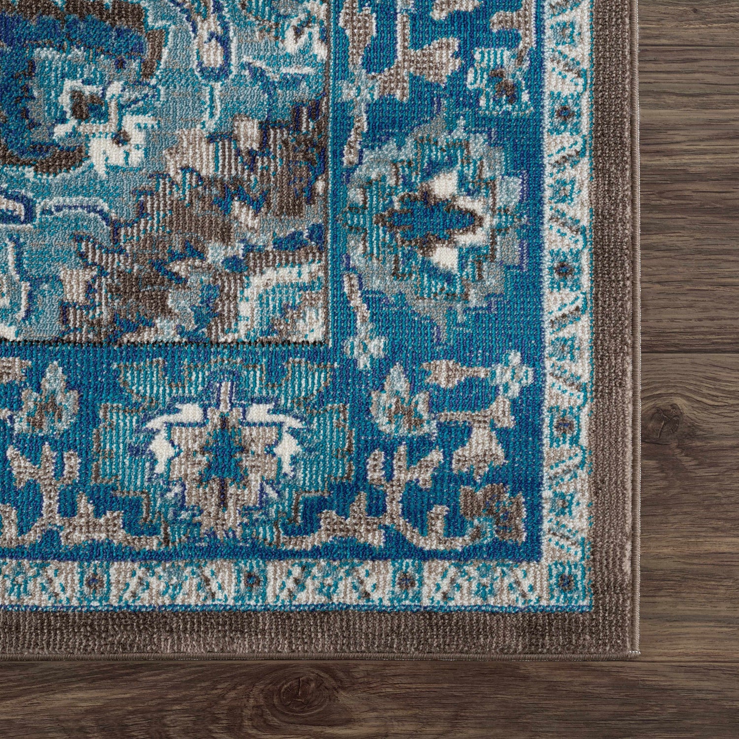 Sample Mardin Turquoise Area Rug - Clearance