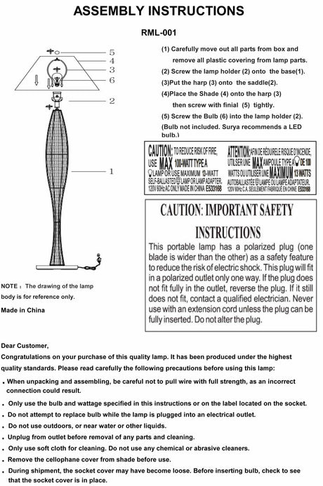 Mjimandra Floor Lamp