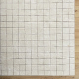 Cascade Checkered Ivory Area Rug