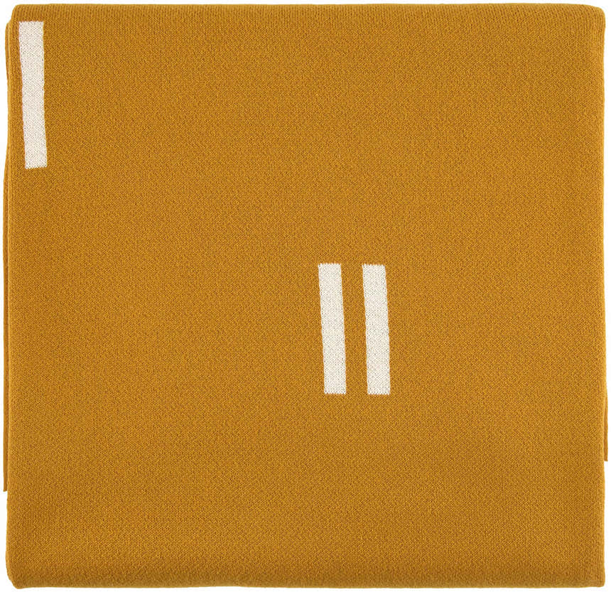 Mustard Modern Modern Cotton Textiles Throw for versatile home styling