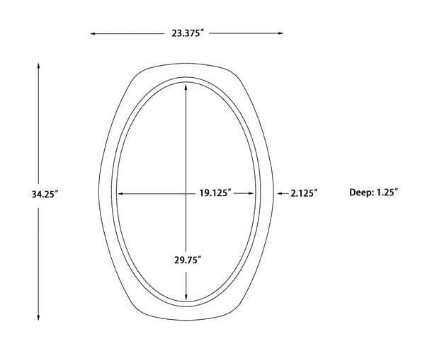 Madremanya Accent Mirror