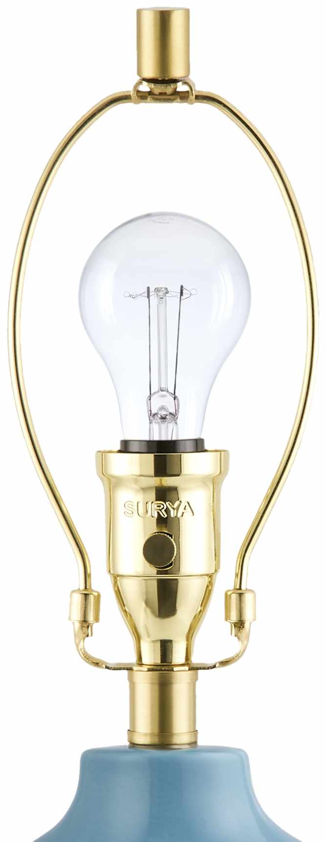 Miasskoye Blue Table Lamp