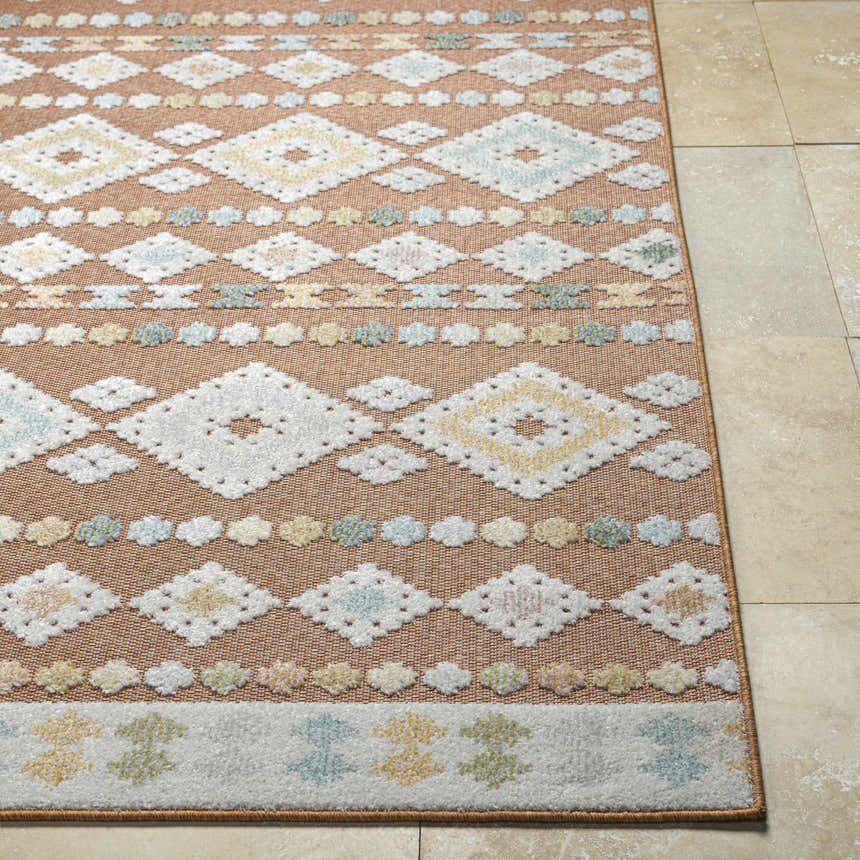 Sample Metta Rust Area Rug - Clearance