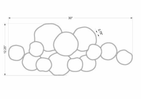 Montmorot Metallic - Nickel Wall Decor