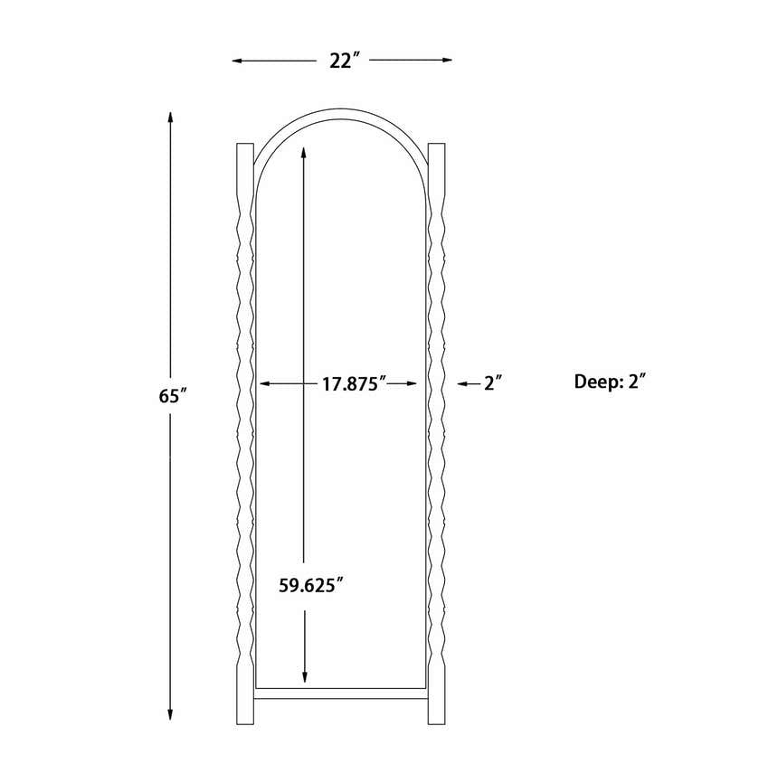 Maroilles Accent Mirror