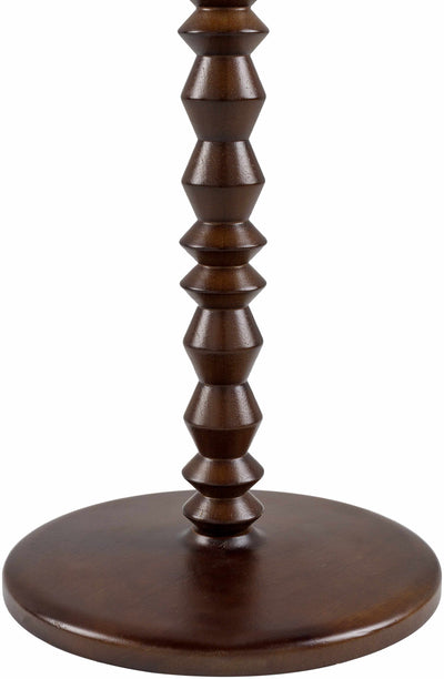 Motozintla Dark Brown Wood Floor Lamp