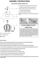 Montereale Blue Table Lamp