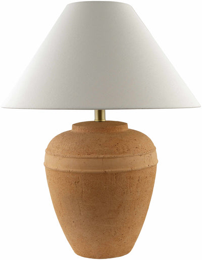 Mascaraque Brick Red Table Lamp