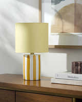 Escamilla Yellow Table Lamp