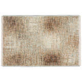 Close-up of the Dalyn Neola NA5 Beige Area Rug. Features a distressed pattern with beige, brown, and ivory tones.