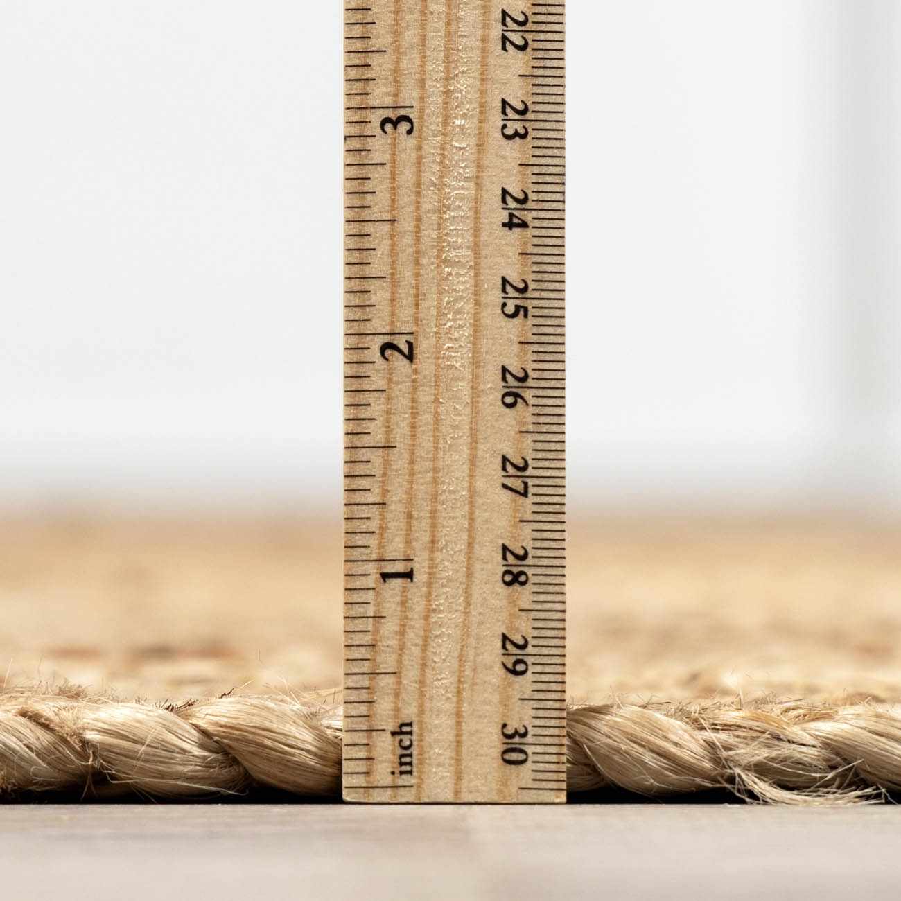 Made to Order Custom Size Tan Shippagan Jute Braided Area Rug