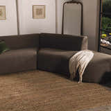 Made to Order Custom Size Tan Shippagan Jute Braided Area Rug