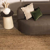 Made to Order Custom Size Tan Shippagan Jute Braided Area Rug
