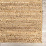 Made to Order Custom Size Tan Shippagan Jute Braided Area Rug