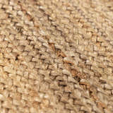 Made to Order Custom Size Tan Shippagan Jute Braided Area Rug