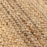 Made to Order Custom Size Tan Shippagan Jute Braided Area Rug