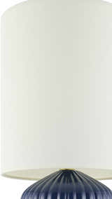 Navarrenx Blue Table Lamp
