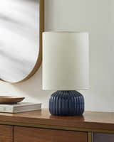 Navarrenx Blue Table Lamp