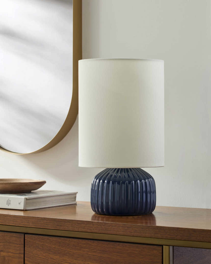 Navarrenx Blue Table Lamp
