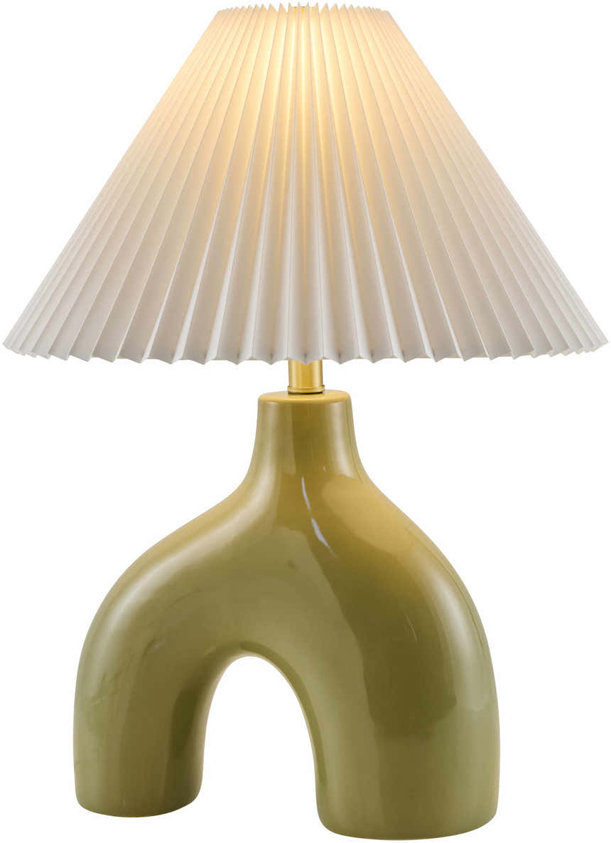 Nassandres Green Table Lamp