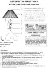 Nassandres White Table Lamp