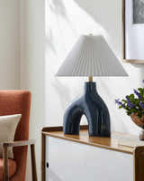 Nassandres Navy Table Lamp