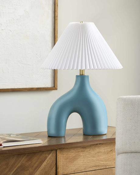 Nassandres Blue Table Lamp