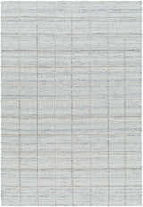 Made to Order Custom Size Nissa Light Gray Checkered Area Rug