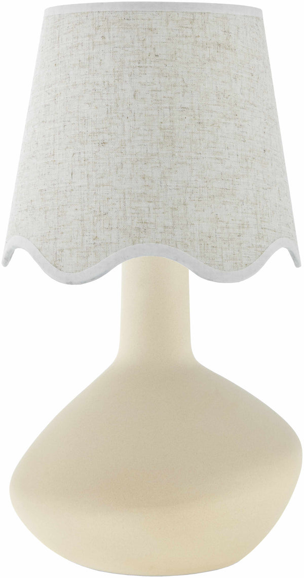 Neuenhagen Cream & White Ceramic Table Lamp