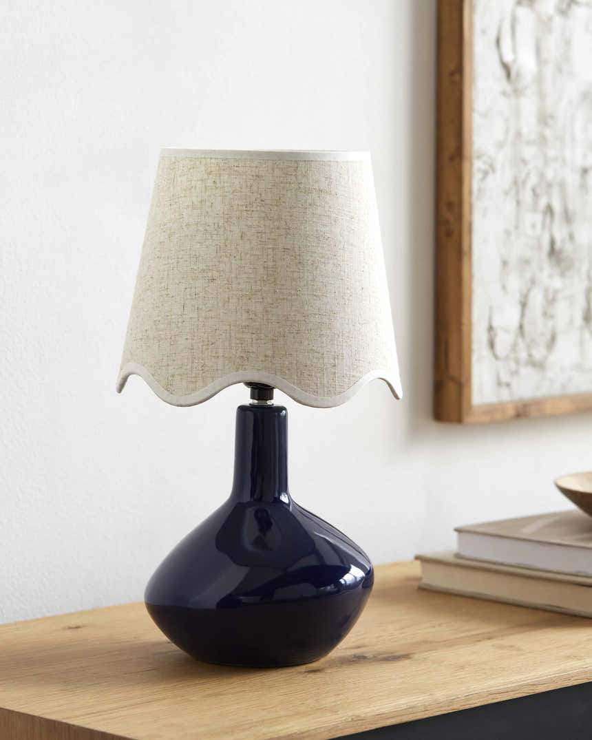 Neuenhagen Navy Table Lamp