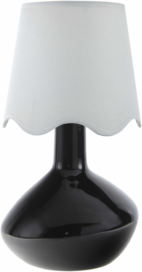 Neuenhagen Black & White Ceramic Table Lamp