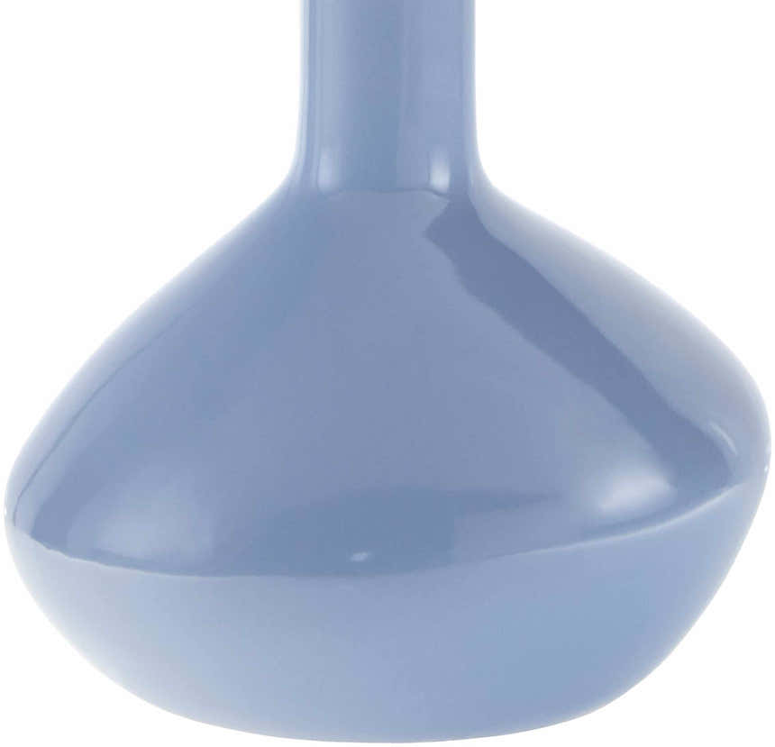 Neuenhagen Blue Rattan Ceramic Table Lamp