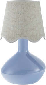 Neuenhagen Blue & Wheat Ceramic Table Lamp