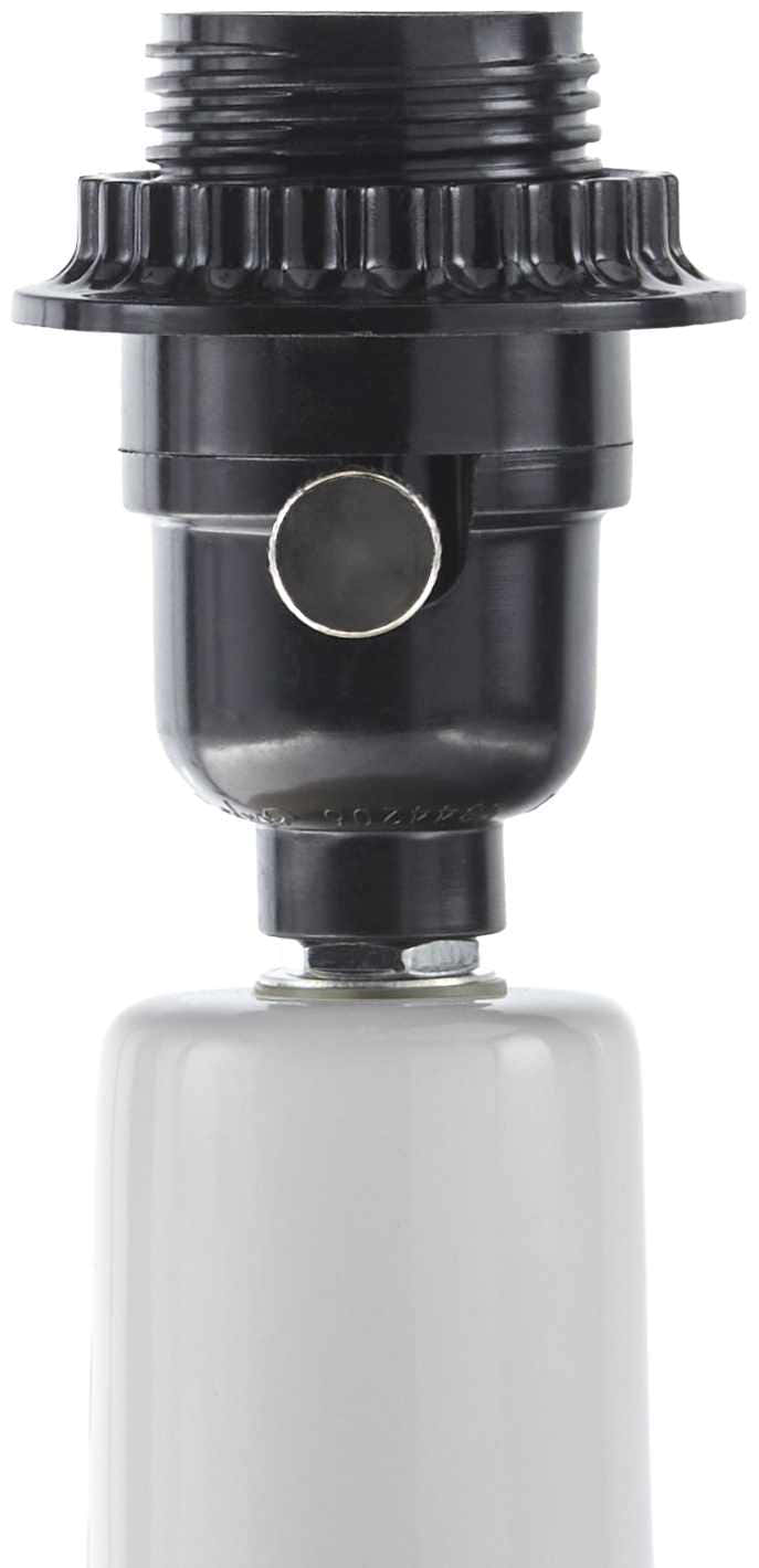 Neuenhagen White Rattan Ceramic Table Lamp