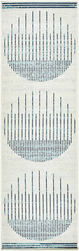 Nabil Slate Blue Area Rug - Clearance