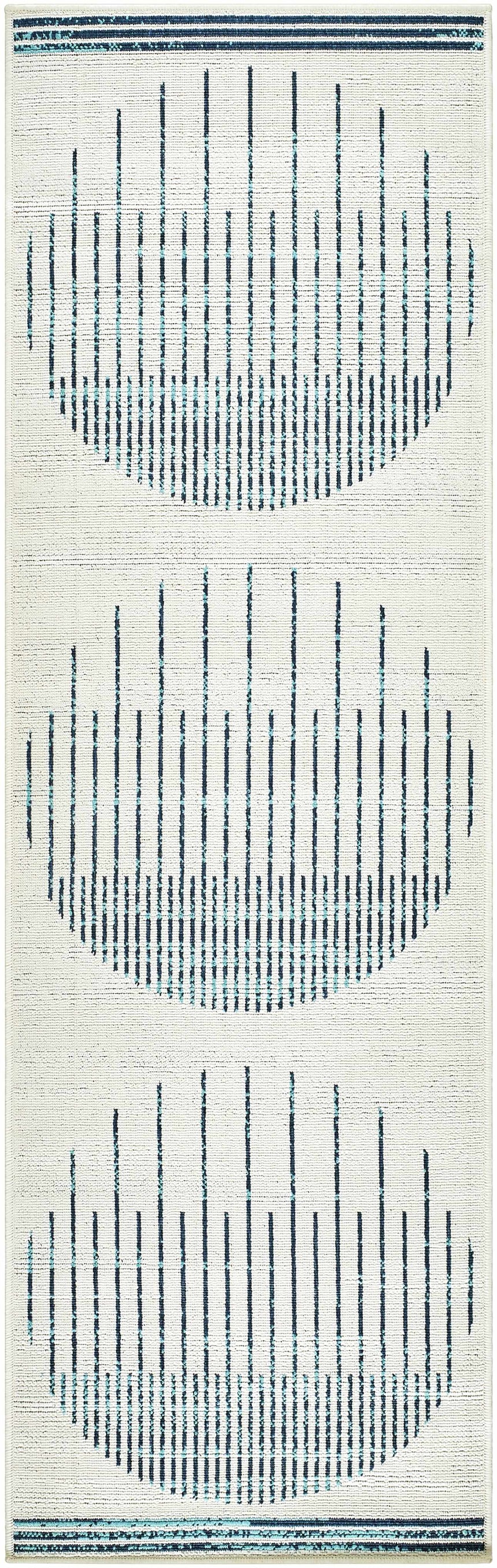 Nabil Slate Blue Area Rug - Clearance