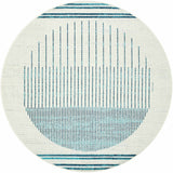 Nabil Slate Blue Area Rug - Clearance