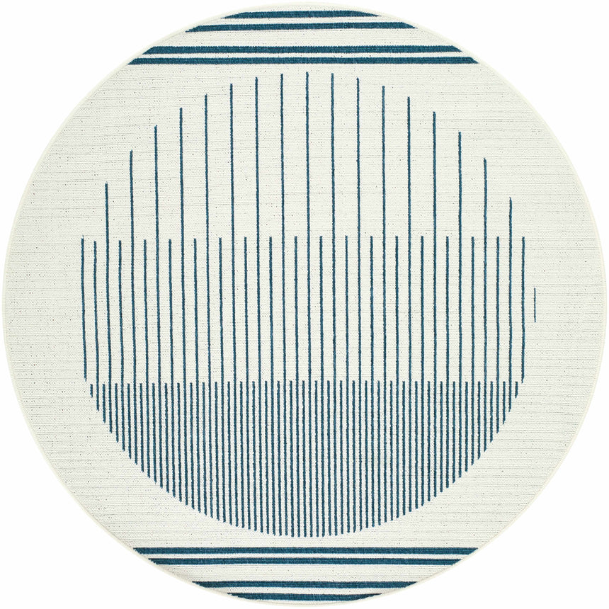 Nabil Midnight Blue Area Rug - Clearance