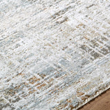 Neron Blue Gray Abstract Rug