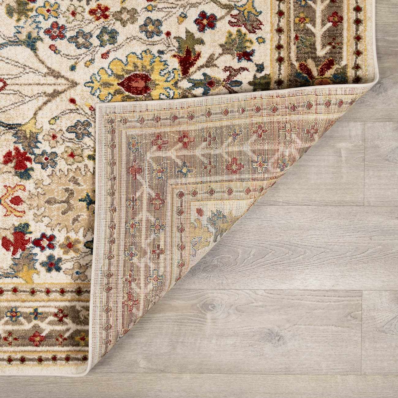 Neola White/Brown Oushak Rug – Boutique Rugs