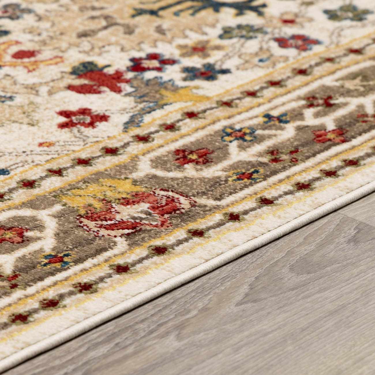 Neola White/Brown Oushak Rug – Boutique Rugs