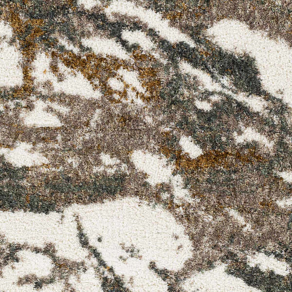 Sample Ngunnawal Cream/Brown Marble Plush Rug