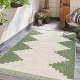 Sample Djugun Green Indoor & Outdoor Rug