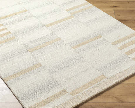 Made to Order Custom Size Nadav Ivory Area Rug