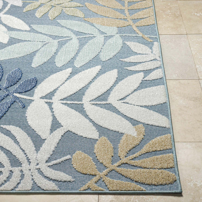 Sample Nasha Pale Blue Area Rug - Clearance