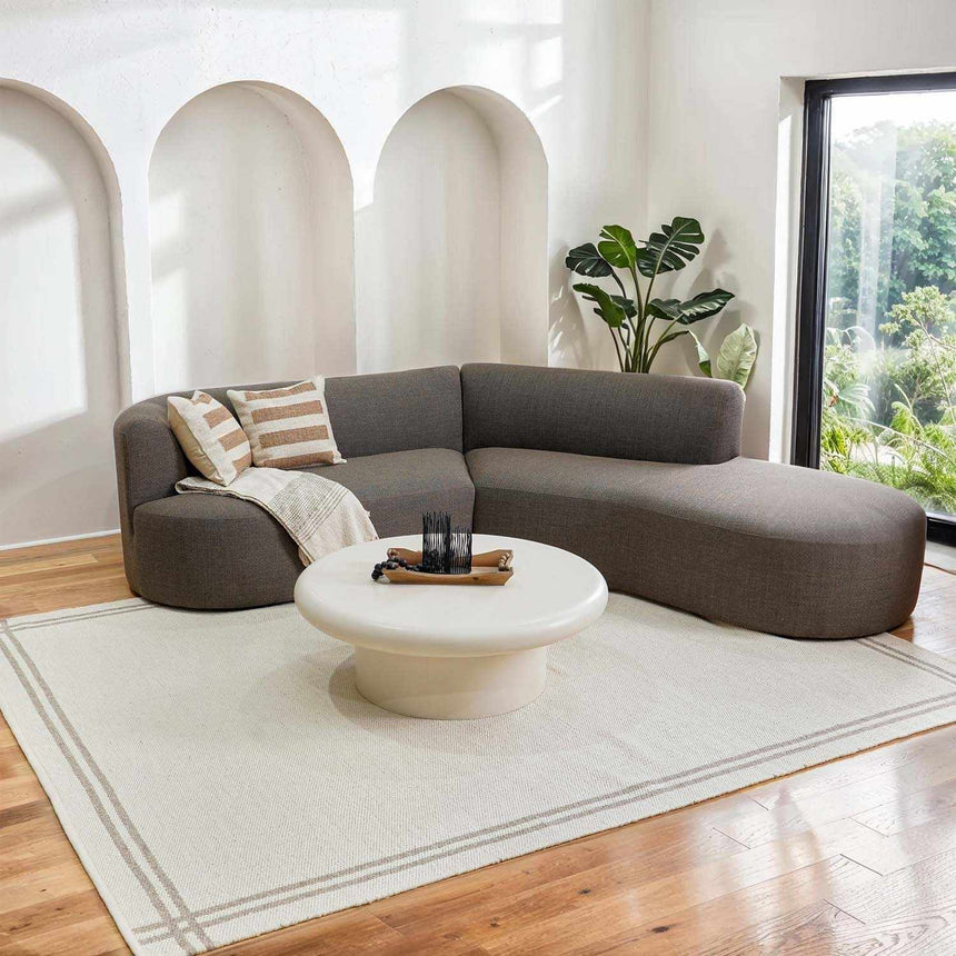 Nimue Taupe Area Rug - Clearance