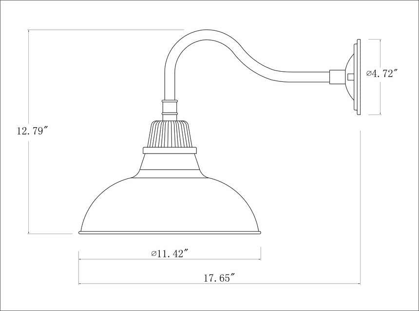 Ududumbara Black Outdoor Wall Sconce