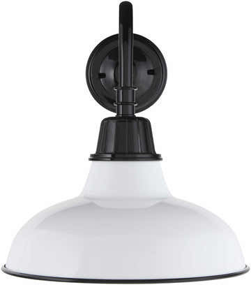 Ududumbara White Outdoor Wall Sconce