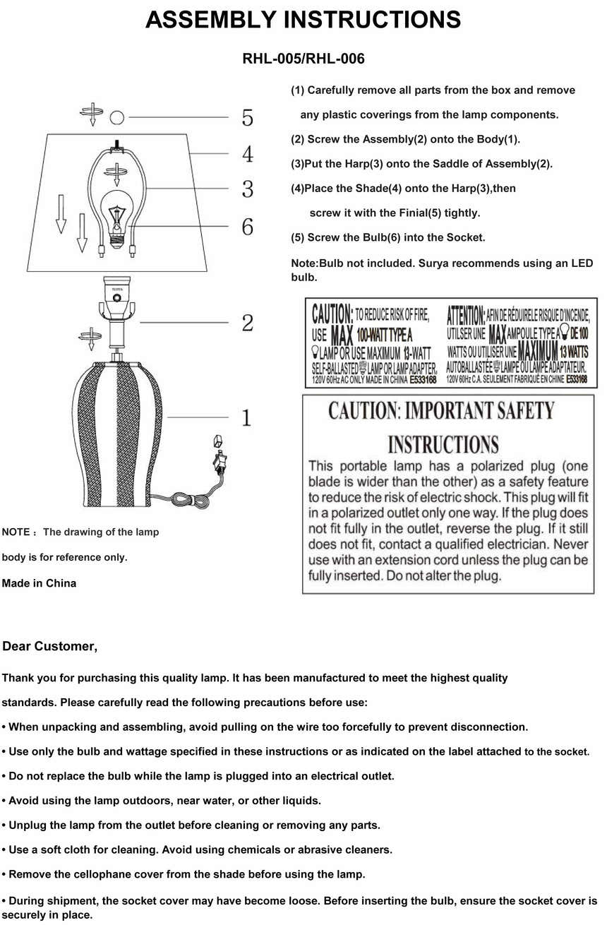 Navalpino Green Table Lamp